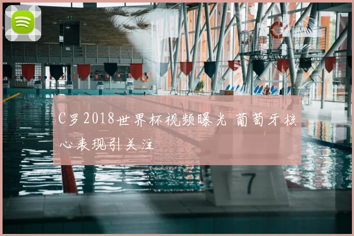 C罗2018世界杯视频曝光 葡萄牙核心表现引关注